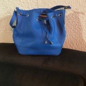 Calvin Klein, royal blue, small to medium handbag